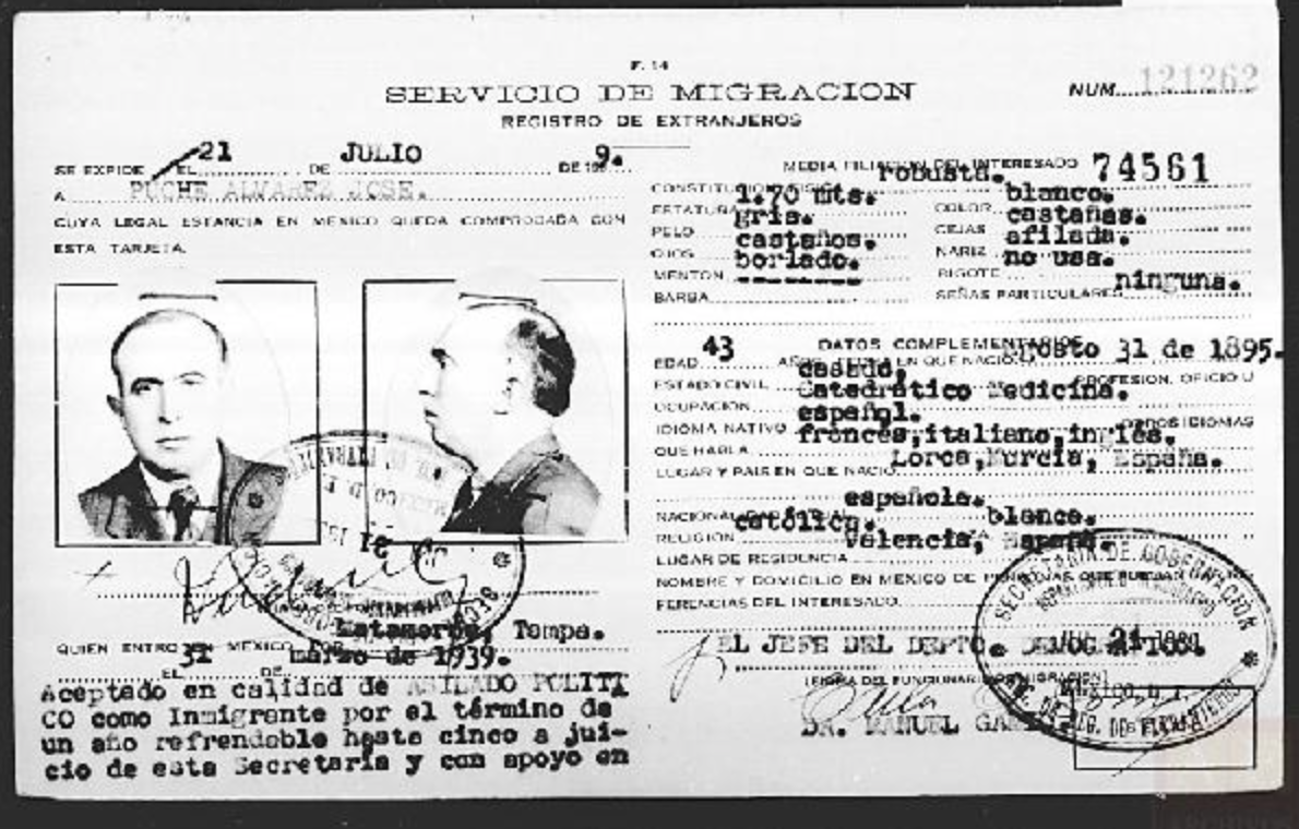 Ficha del servicio de emigración. Portal de Movimientos Migratorios. Fuente: https://pares.cultura.gob.es/MovimientosMigratorios/viewer2Controller.form?nid=35230&accion=4&pila=true